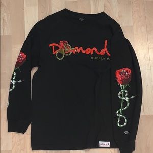 Diamond long sleeve shirt